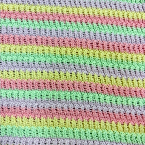 ⭐️WILD FABLE Pastel Crochet Knit Mini Skirt - Picture 3 of 4